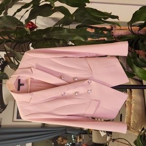 Pink and gorgeous! WHBM blazer, 8